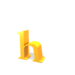 GIFs en Letras Amarillas Que Saltan
