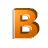 GIFs en Letras Naranjas