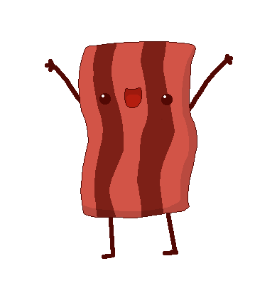 GIFs en Bacon