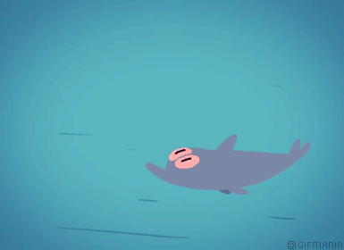 GIF animado (5797) Delfin nadando