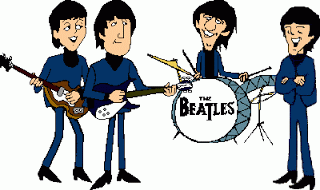 GIF animado (12331) Los beatles tocando