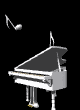 GIF animado (12875) Piano negro