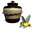 GIF animado (61) Tarro de miel