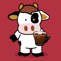 GIF animado (468) Vaca chocolate caliente