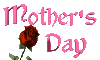 GIF animado (22364) Dia de la madre con una rosa