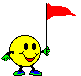 GIF animado (20336) Emoticono bandera