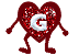 GIF animado (26717) Letra g corazon brazos