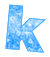 GIF animado (27524) Letra k azul