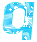 GIF animado (28007) Letra q azul