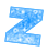 GIF animado (27539) Letra z azul