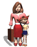 GIF animado (22387) Madre hija abrazadas
