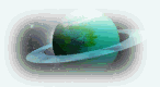 GIF animado (21471) Planeta con anillo