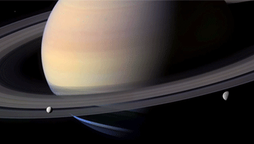 GIF animado (21329) Saturno satelites