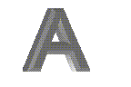 GIF animado (35327) Letra a metalizada