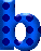 GIF animado (34679) Letra b azul morada