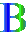 GIF animado (34705) Letra b azul verde