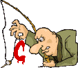 GIF animado (35692) Letra c pesca