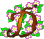 GIF animado (36890) Letra d florecillas