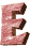 GIF animado (44889) Letra e marmol rosa