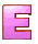 GIF animado (44500) Letra e rosa