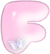 GIF animado (44643) Letra f burbuja rosa