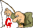 GIF animado (35696) Letra g pesca
