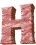 GIF animado (44892) Letra h marmol rosa
