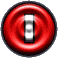 GIF animado (32523) Letra i boton rojo