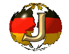 GIF animado (42380) Letra j bandera alemana