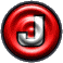 GIF animado (32524) Letra j boton rojo