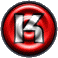 GIF animado (32525) Letra k boton rojo