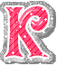 GIF animado (45035) Letra k rosa