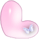 GIF animado (44649) Letra l burbuja rosa
