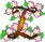 GIF animado (36898) Letra l florecillas