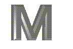 GIF animado (35339) Letra m metalizada