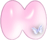 GIF animado (44651) Letra n burbuja rosa