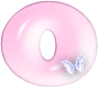 GIF animado (44652) Letra o burbuja rosa