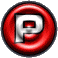 GIF animado (32530) Letra p boton rojo