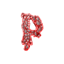 GIF animado (37552) Letra p lava