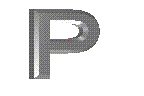 GIF animado (35342) Letra p metalizada