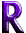 GIF animado (35538) Letra r violeta