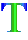 GIF animado (34723) Letra t azul verde