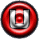 GIF animado (32535) Letra u boton rojo