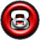 GIF animado (32549) Numero boton rojo