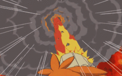 GIF animado (53798) Camerupt volcan