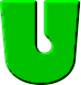 GIF animado (47950) Letra v verde gusano