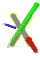 GIF animado (46193) Letra x atomo