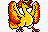 GIF animado (54046) Moltres pokemon pinball