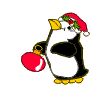GIF animado (57821) Pinguino navidad