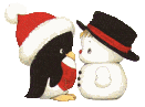 GIF animado (57831) Pinguino navidad